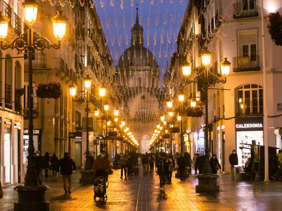 Gran Piso Pleno Centro. Plaza Del Pilar + Desayuno Apartman Zaragoza Kültér fotó